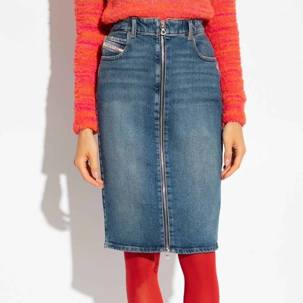 Diesel Blue Denim Skirt